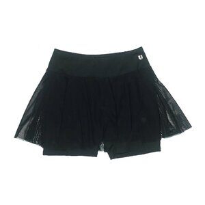 Eleven mesh skirt Black Women's sz SMALL Outskirt Tennis Shortie  EUC